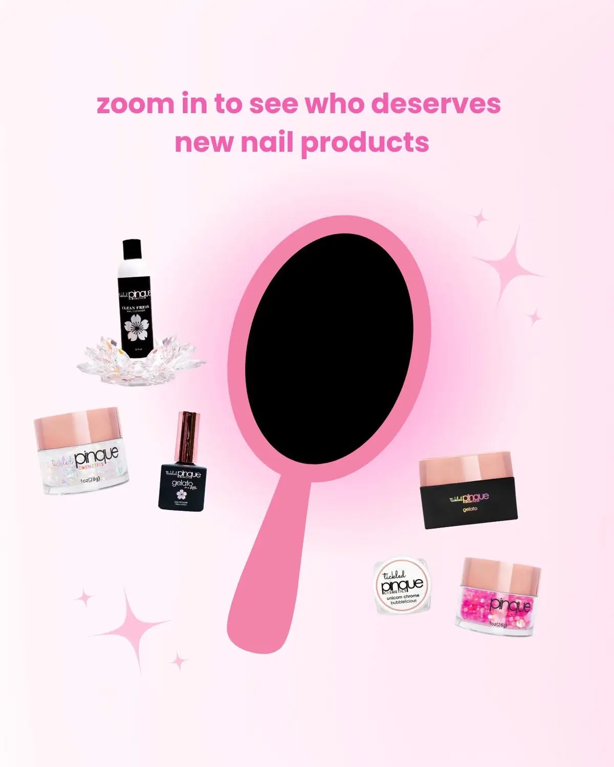 surprise - it’s you!! 💖 because Tuesdays are the day to treat yourself 💅🌸😉🪞