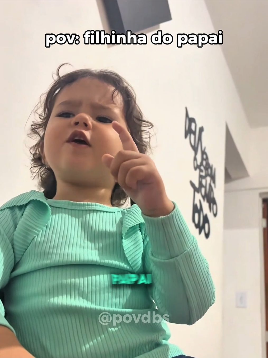 pov: filhinha de papai #POV #bebes #memesbr #criancas #paidemenina 