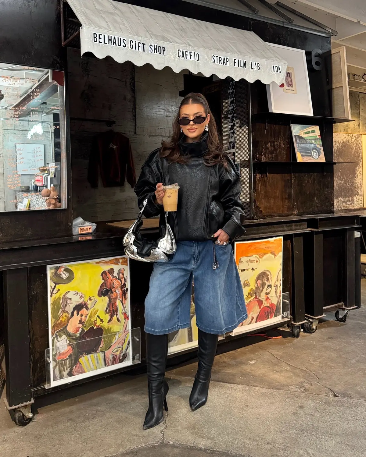 obsessed with this viral leather jacket from Zara. With every penny ⛓️ #fashiontiktok 