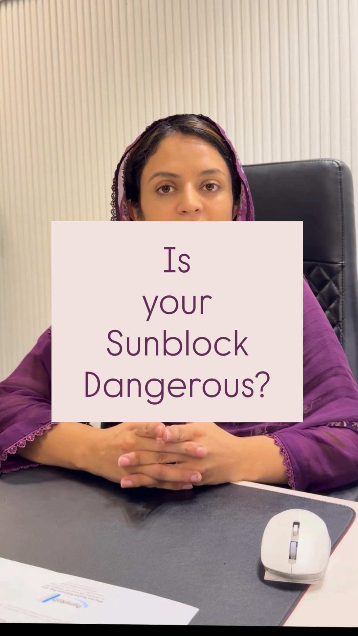 Is your sun block damaging your skin? Well it is complicated than you think. Here is a a video for you if your sun block has been causing you irritation, itching or burning.  #sunblock #sundamage #sunscreen #dermatologist 