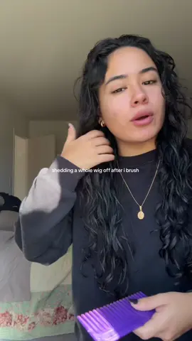 forgot to brush my hair before i got out of shower smh 