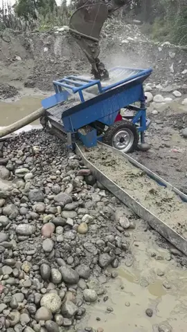 小型移动式砂金振动筛#淘金工具 #淘金机器 #淘金设备 