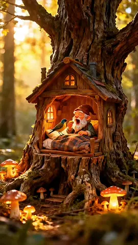 A Day of the Gnomes in the Enchanted Forest! #aianimation #gnome #enchantedforest #miniworld   #creatorsearchinsights 