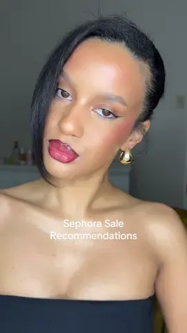 Replying to @mikaelayoungg  Full Face of #sephorafavorites 💋 New launches:  @Dieux Skin instant Angel Lipid Rich Facial Moisturizer  @rhode skin glazing milk  @Clinique active glow serum  Makeup picks:   @urban decay face bond foundation  @Haus Labs foundation  @LYS Beauty bronzing stick @Patrick Ta Beauty major headline blush duos 😍 @Huda Beauty easyback loose powders  @milkmakeup grip setting spray  Sephora Collection:  @sephora @sephoracanada Micro smooth powder Micro eyebrow pencil 12 hour colourful contour pencil eyeliner 8hr long wear lipliners in berry bang  Outrageous plump hydrating lip gloss  Beauty tools: @hauslabs conclear brush  @sephora collection professional brush in 47  #sephorasale #ad  #fyp #beautytips 