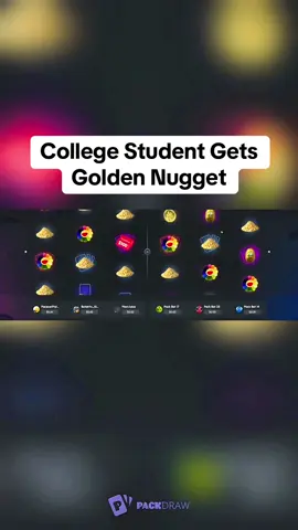 College Student Gets Golden Nugget