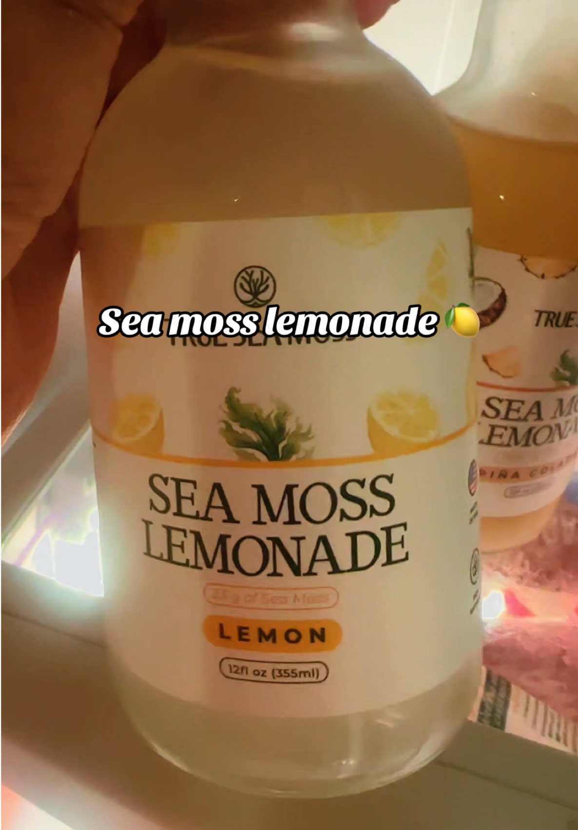 soooo refreshing lemonade had me feeling good this sea moss #seamoss #fypシ #viral #refreshing #detox 