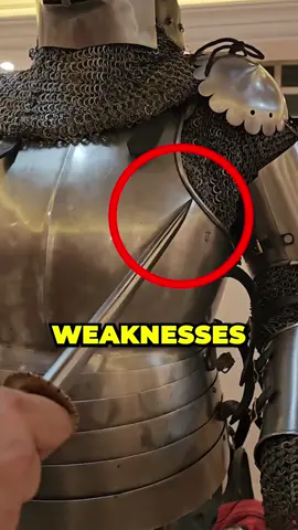 Medieval Armor Had No Weaknesses…🏰 | Credit: @yuri_Medieval Via TT #viral #amazing #History #facts #cool 