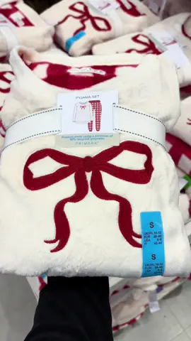 Red bow pyjamas #primark #bow #christmas #fyp #foryoupage❤️❤️ 