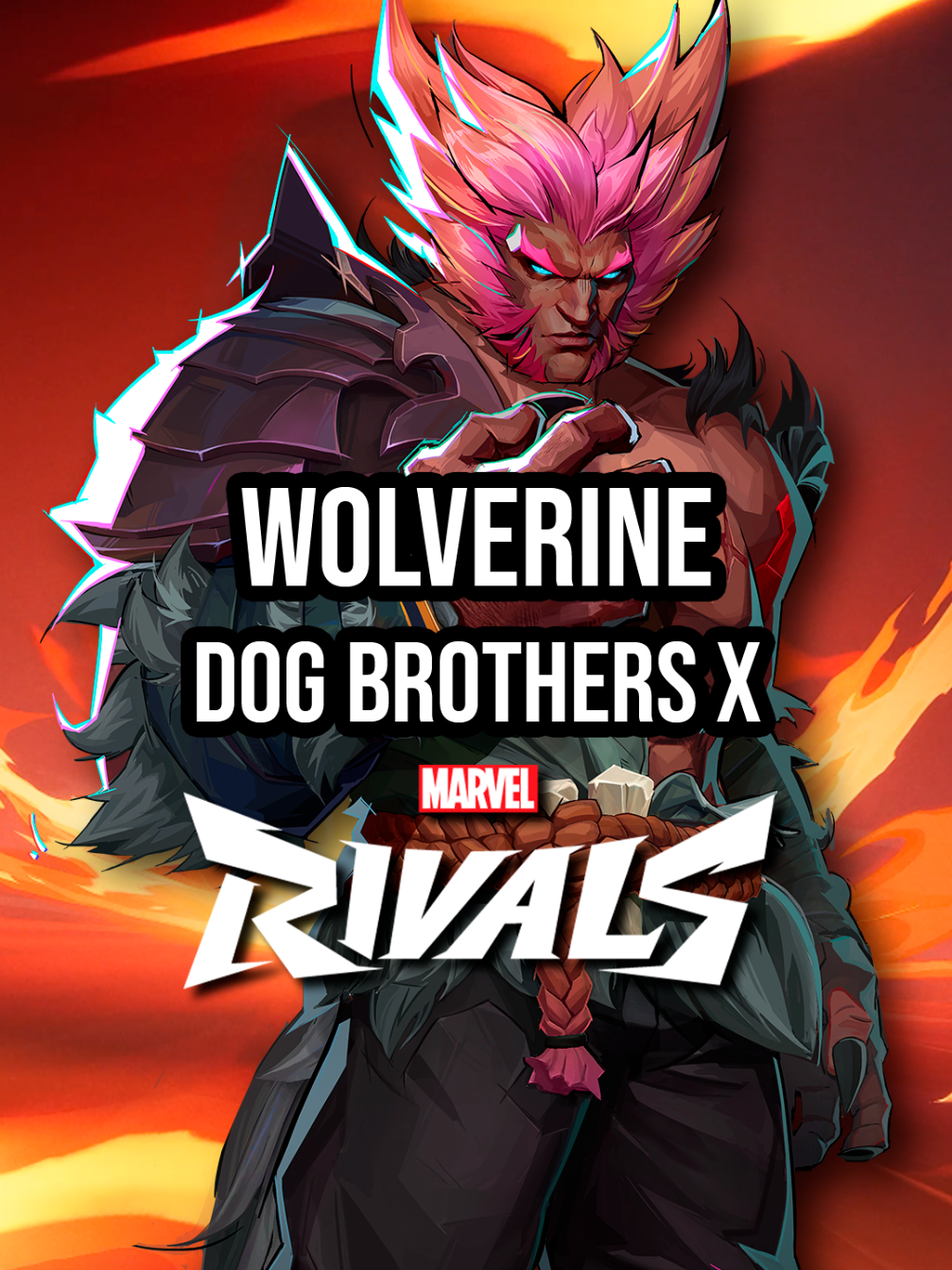 Wolverine: Dog Brother X  #marvelrivals #newskin #wolverine #Gaming #fyp 