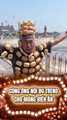 ĐU TREND CHO HẢI ÂU ĂN CÙNG ÔNG NỘI #trolltrolltv #haihuoc #giaitritiktok #funny #fypppp 