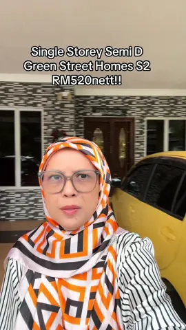 *urgent sale below market value* WTS Green street homes  Single storey semi-detached  Side to side Phase 2 3623 sqft - land Estimate 2800 sqft - build up  Fully extended  6 rooms, 5 bathrooms, 3 store rooms, 3 living Hall Bumi lot RM520K #forsales #fyp 