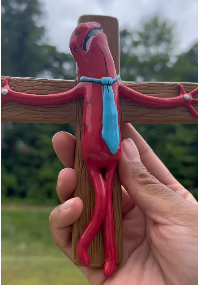 Someone give this man his cheese 😔🧀 #smilingfriends #smilingfriendsadultswim #polymerclay #clayart #clayartist 