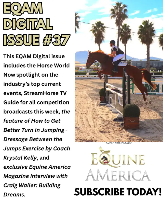 📢 Equine America Magazine, the #1 eventing magazine in the world, is thrilled to announce the launch of EQAM Digital! 📥 For just $4.99 per month, you’ll receive two digital issues per week, every Tuesday and Thursday, packed with exclusive content not found anywhere else in the world. 🐴 OVER 100 ISSUES PER YEAR! Click here to subscribe 👇 https://eqam-digital.beehiiv.com/UPGRADE #equestrian #equine #horses #horseriding 