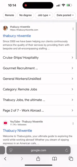 Application process#southafricansabroad🇿🇦🇺🇸 #thabucyjobs #CareerOpportunitiesSA #fyp #trend 