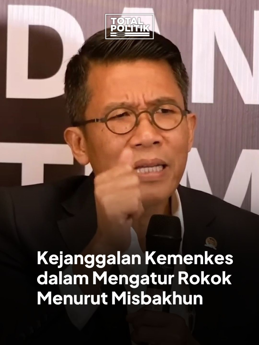 KEJANGGALAN KEMENKES DALAM MENGATUR R*K*K MENURUT MISBAKHUN #totalpolitik #misbakhun #kemenkes #tembakau 