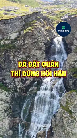 Đã đặt quân thì đừng hối hận #trietlysong 