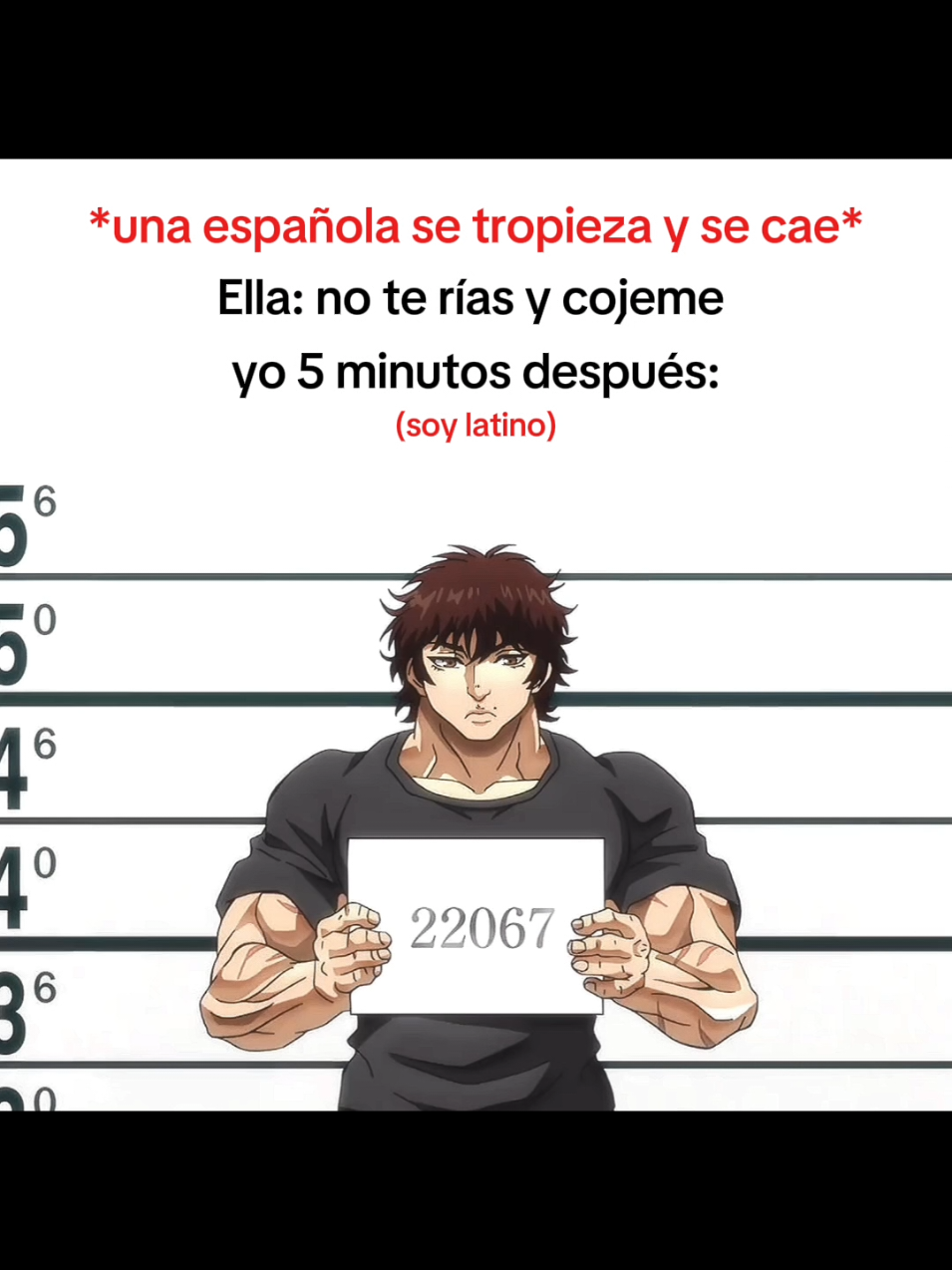 porque te mientes, si sabes que te gustó 🗣️ #baki  #bakimemes #animememe #edit #foryoupage 