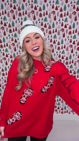 Santa’s been here… 👣❄️✨ our Jolly Footprints Sequin Sweatshirt just landed 🎅🏼🎄 cozy, cute, & full of Christmas magic! #snow #santa #christmas #christmasmagic #hohoho 