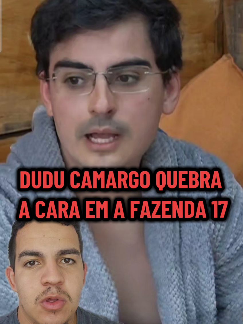 Dudu Camargo quebra a cara em A Fazenda 17 após planos da errado e ele pode sair do reality