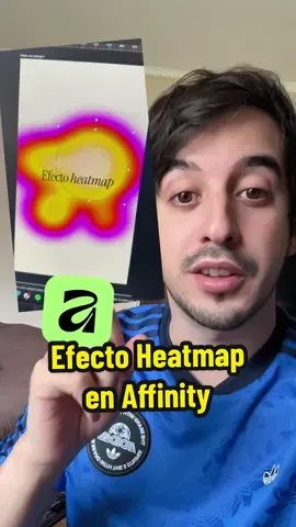Efecto heatmap en Affinity #affinity #design #canva #diseño
