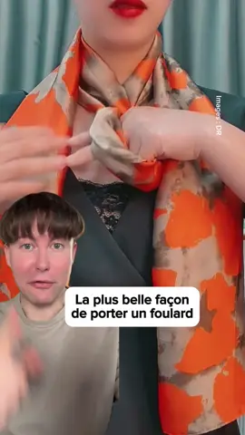 La plus belle façon de porter un foulard