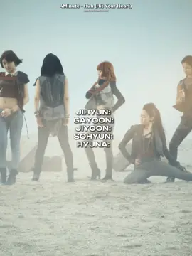 4MINUTE - Huh (Hit Your Heart) (Line Distribution) #xuhuong #fyp #4minute 