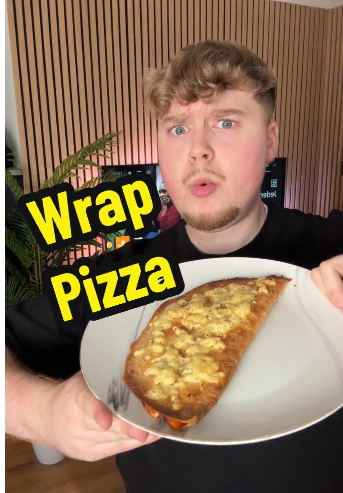 Diese Pizza-Wrap-Tasche ist der Absolute Traum!😍🔥 #airfryer #rezept #kochen #pizza 
