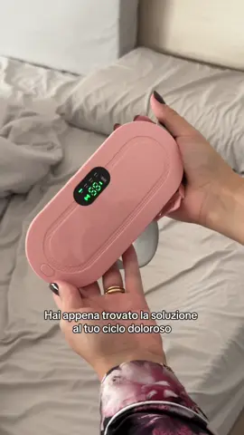 4 modalità di vibrazione e 3 di calore, questa cintura termica è la svolta per alleviare i dolori da ciclo! Io la porterò sempre con me anche in viaggio ora che l’ho scoperta 🥺 #cinturaciclo #mestruazioni #dolore #ciclo 