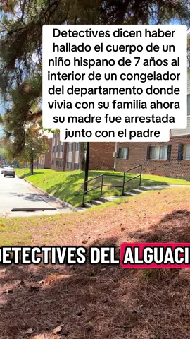 #detectives dicen aver encontrado el cuerpo de un niño hispano de 7 años en el interior de un congelador del departamento donde vivía con su familia 