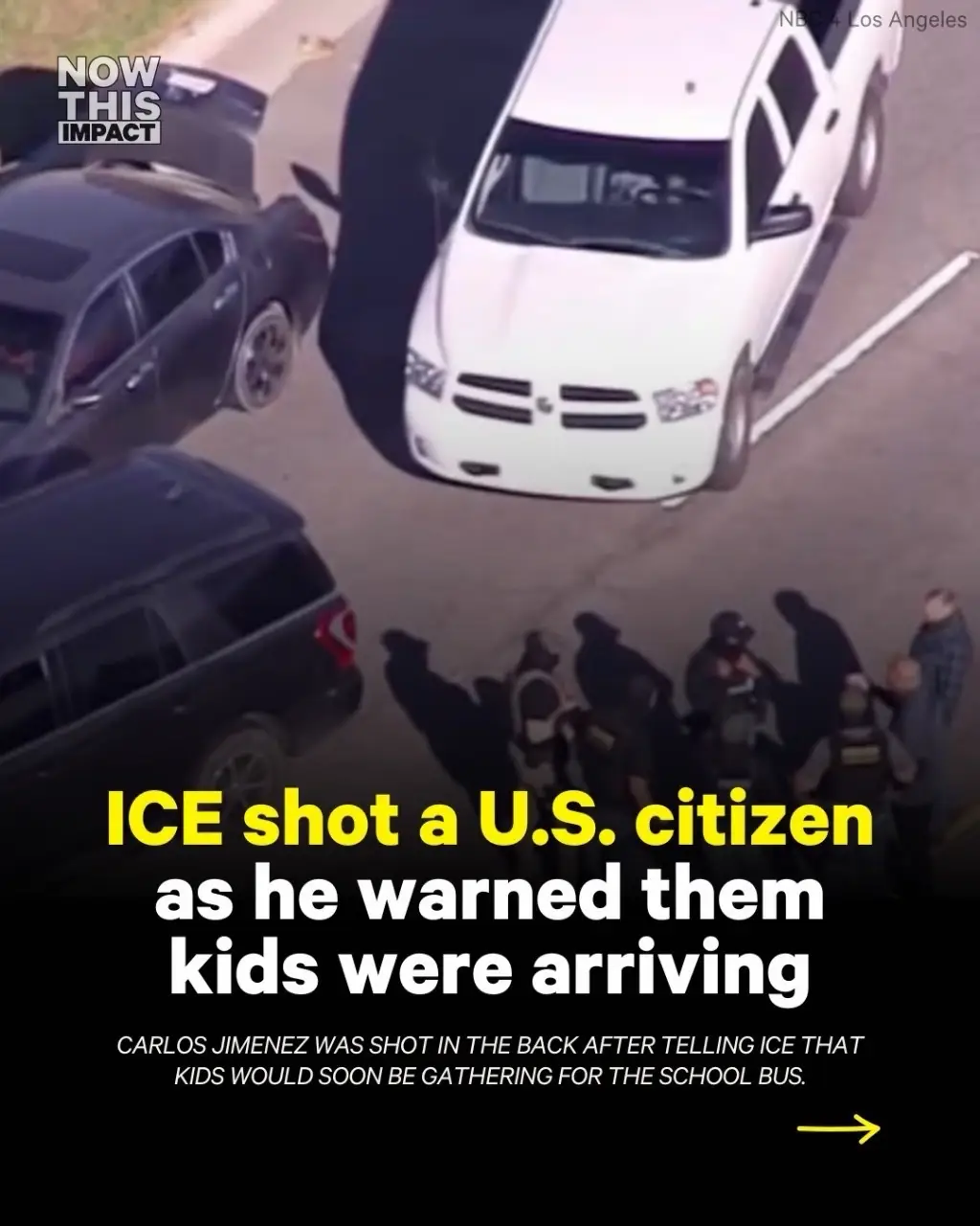 ICE agents hide behind masks claiming they're under threat, but there’s no evidence they face any more danger than other law enforcement agencies. Their tactics only escalate tensions and fuel violence. Carlos Jimenez could have lost his life because of it.