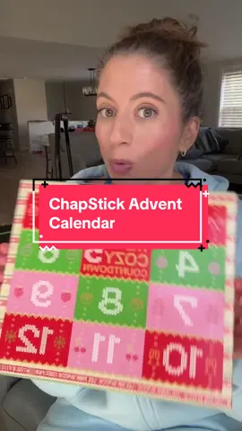 Chapstick made a practical and affordable advent calendar. And it lasts way longer than chocolate #tiktokshopblackfriday #tiktokshopcybermonday #tiktokshopcreatorpicks 
