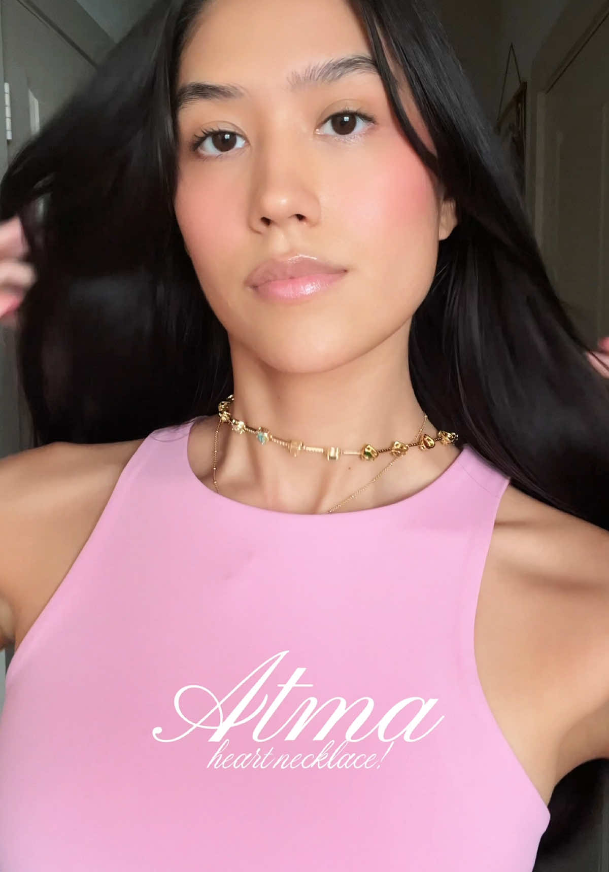 This heart necklace from Atma 🥹😻@Atma  #heartnecklace #atma #jewelry #jewelrytok #atmajewelry 
