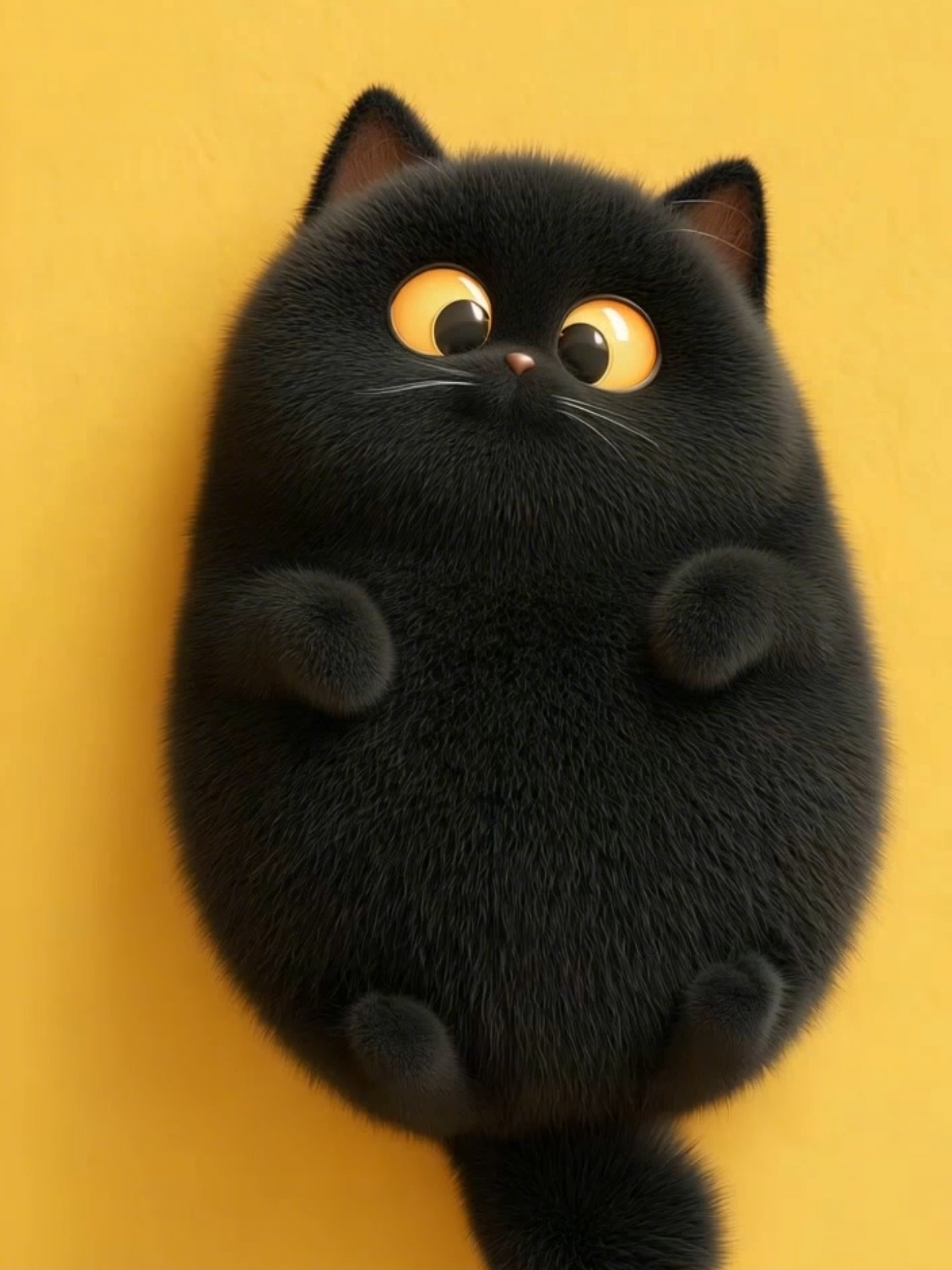 Live Wallpaper | Somebody Rub My Belly 🐾 #chonkycat #catwallpaper #livewallpaper #adorable #cartooncat #aivideo #phonewallpaper