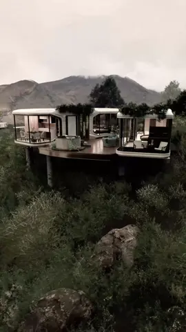 A capsule floating above Cuicocha, where design becomes experience. 🚀 Minimalism, technology, and landscape in perfect harmony. 👉 Discover how we turn ideas into extraordinary spaces. #FuturisticArchitecture #InnovativeDesign #Cuicocha #ViaLacteaCapsule #SignatureArchitecture