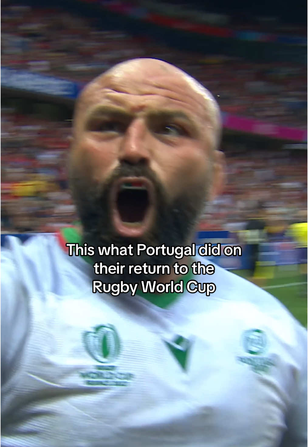 After 16 years, this was their first Rugby World Cup try, Portugal came to entertain 🇵🇹 Catch more Portuguese rugby action this weekend against Uruguay live on RugbyPassTV 🔥 #RWC2023 