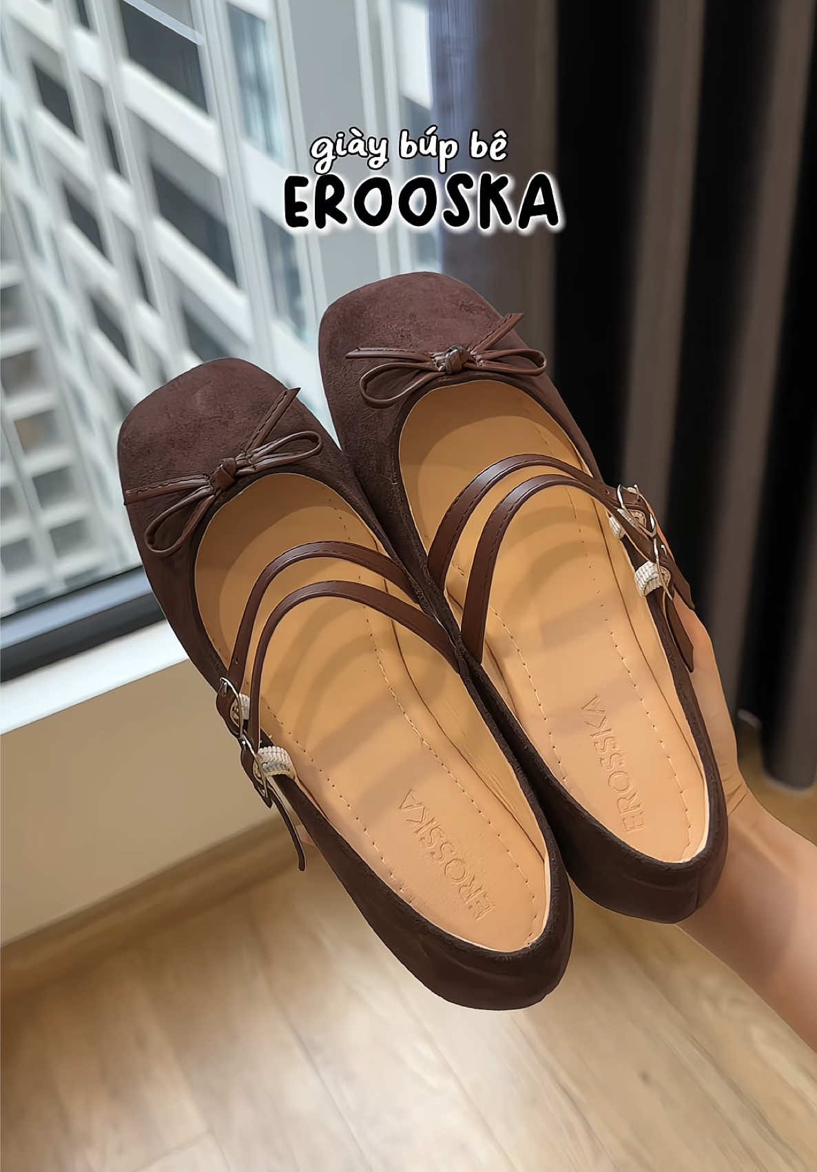 Giày xinh nhà @Erosska 💕🎀 #giaybupbe #giayxinh #thoitrang #erosska #minnriviu 