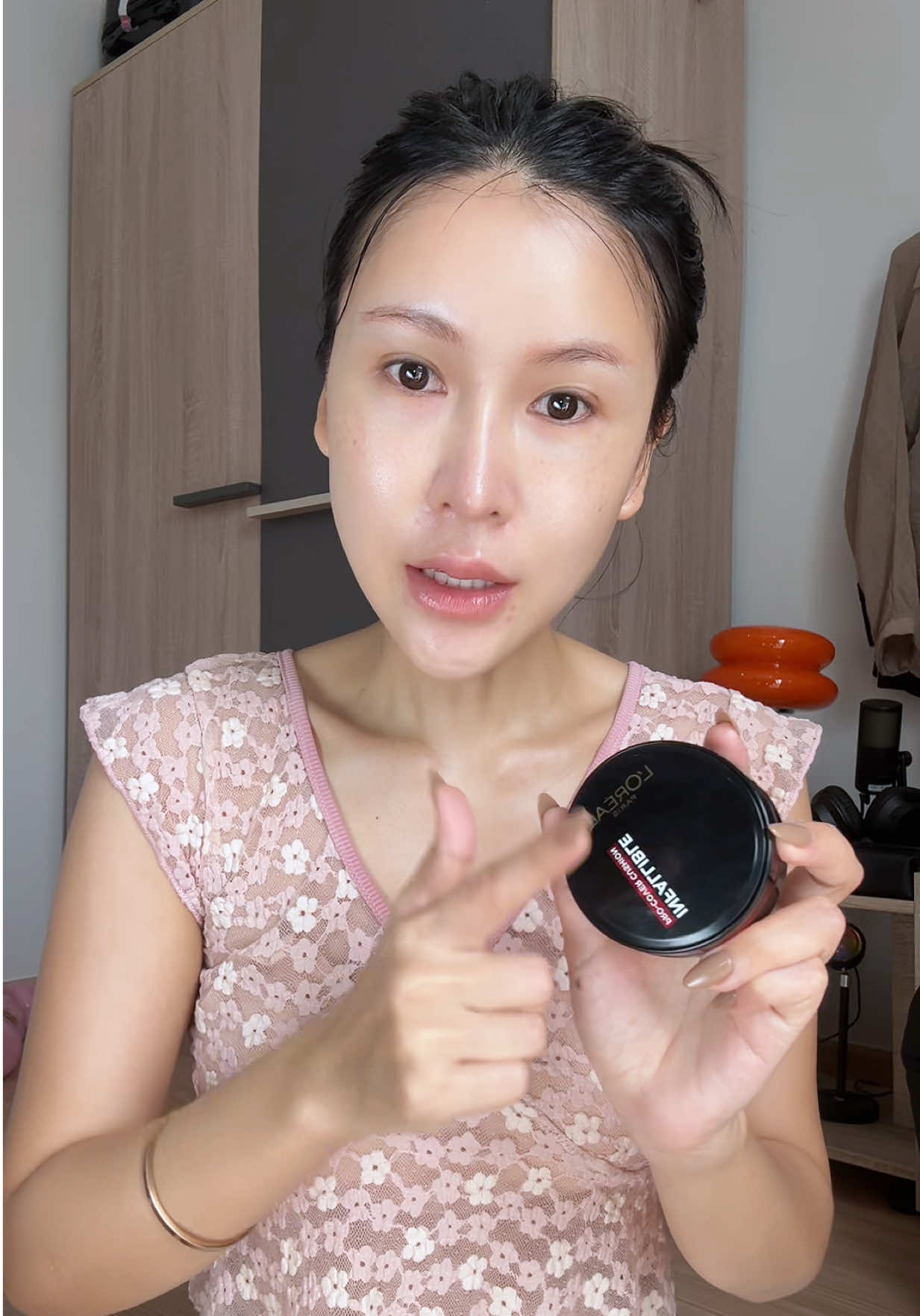 #คุชชั่นตลับดํา #คุชชั่นลอรีอัล #lorealparis #Loreal #tiktokป้ายยา 