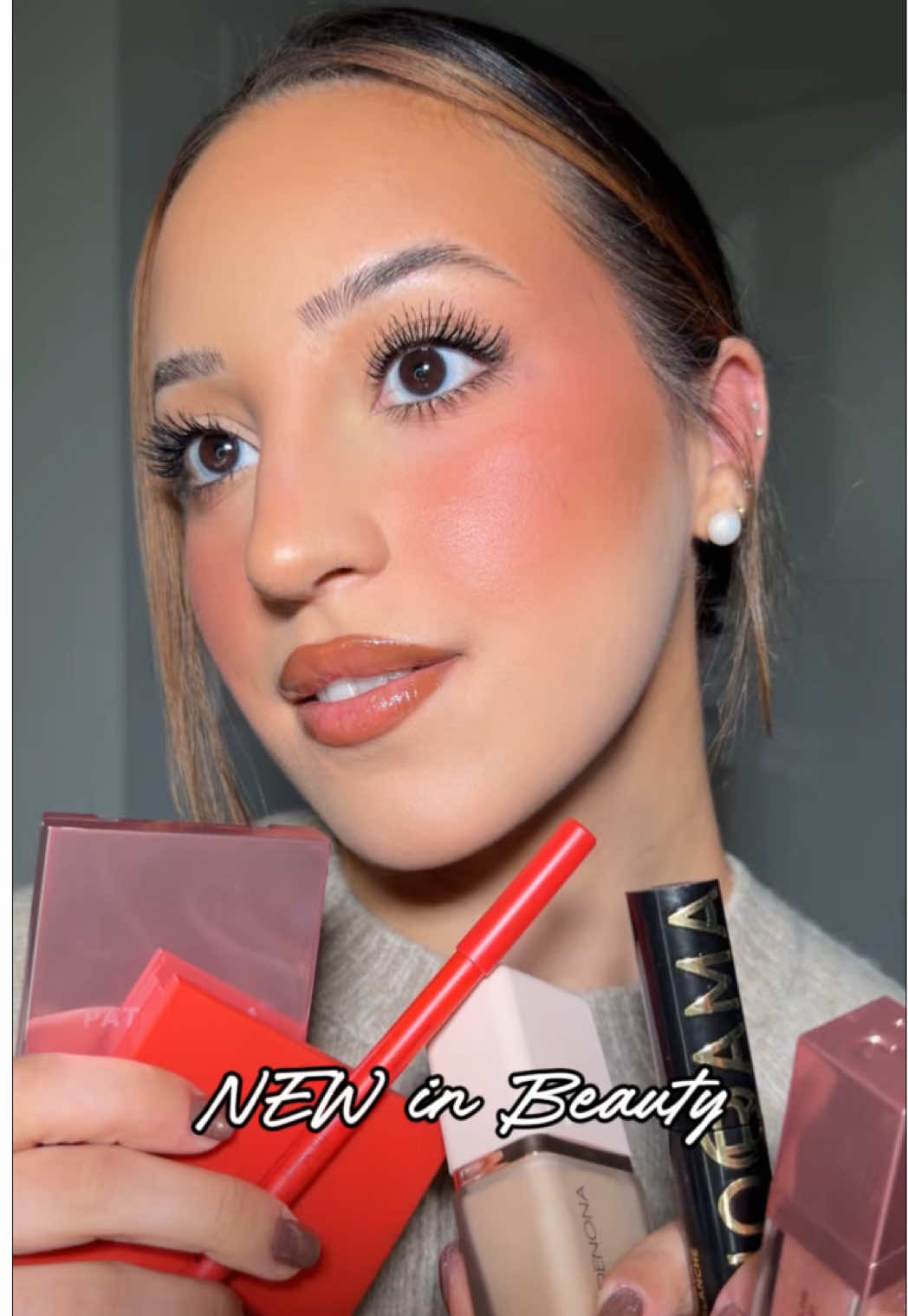 Replying to @Yisel’s Beauties NEW in Beauty!! What’s worth your money?? 👀💵 . @Natasha Denona Hyglam Foundation @Patrick Ta Beauty Holiday Duo *Out of Office & *Ice Me Down* @Hung Vanngo Beauty Soft Blurring Bronzer *Resilience* & Lipliner * Create the Shape @loréal paris usa Voluminous Panorama Mascara . . . #makeup #makeupreview #newmakeup 