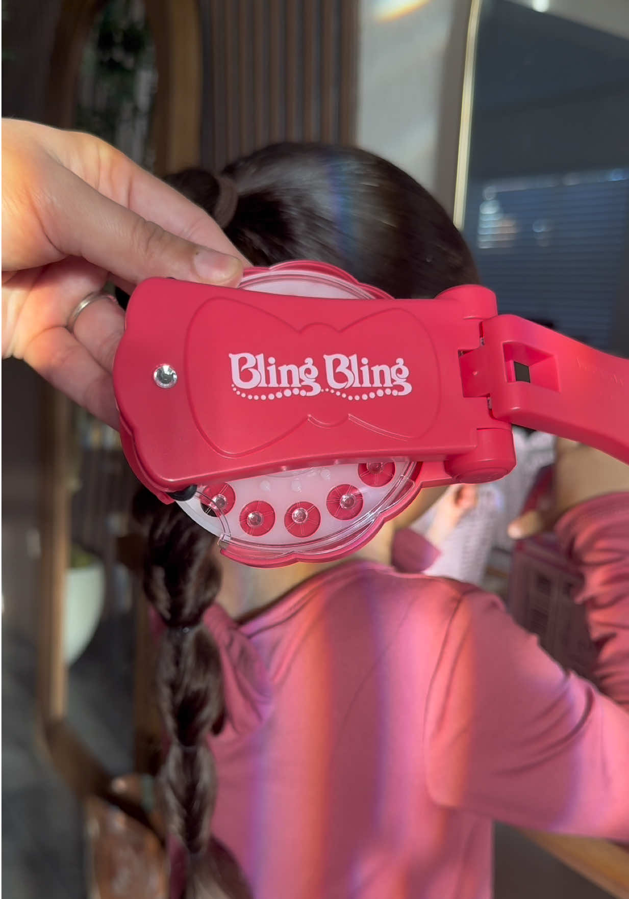 These have become her favorite hair accessories 💎 #hairgems #gemsforhair #toddlerhairstyles #toddlerhaircare 