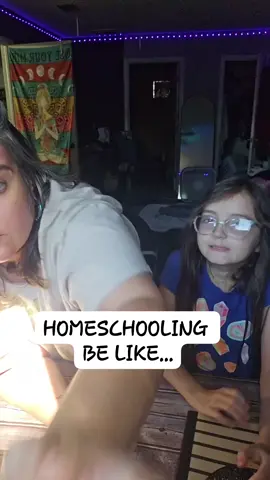 Homeschool they said... it will be fun they said... It is but only because I have ADHD too 🤣🤣 #homeschooling #sahmlife #67 