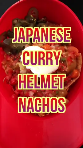 I just found a way to eat Helmet Nachos during the offseason. #helmetnachos #nachos #foodtiktok #curry #cooking 