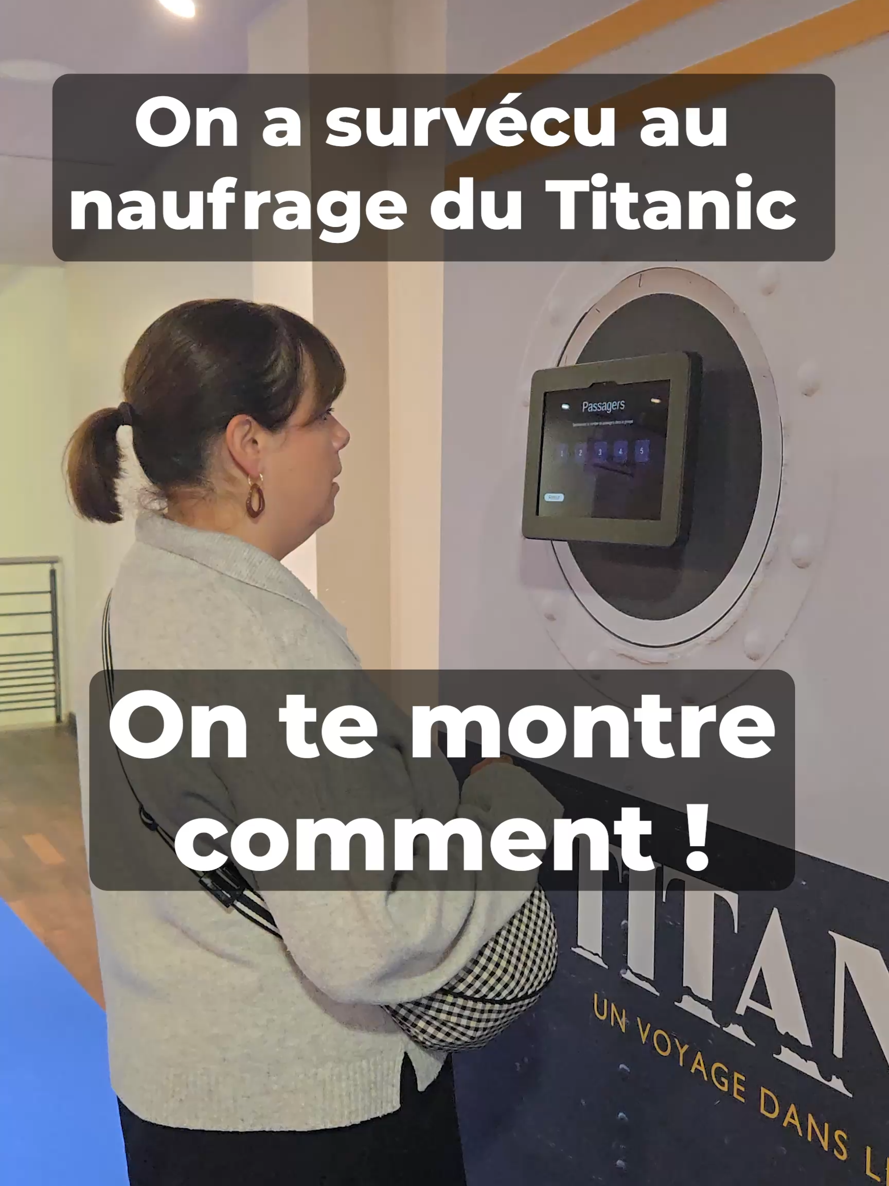 On a survécu au naufrage du #Titanic et on te montre comment !🕶️ #VR #experience