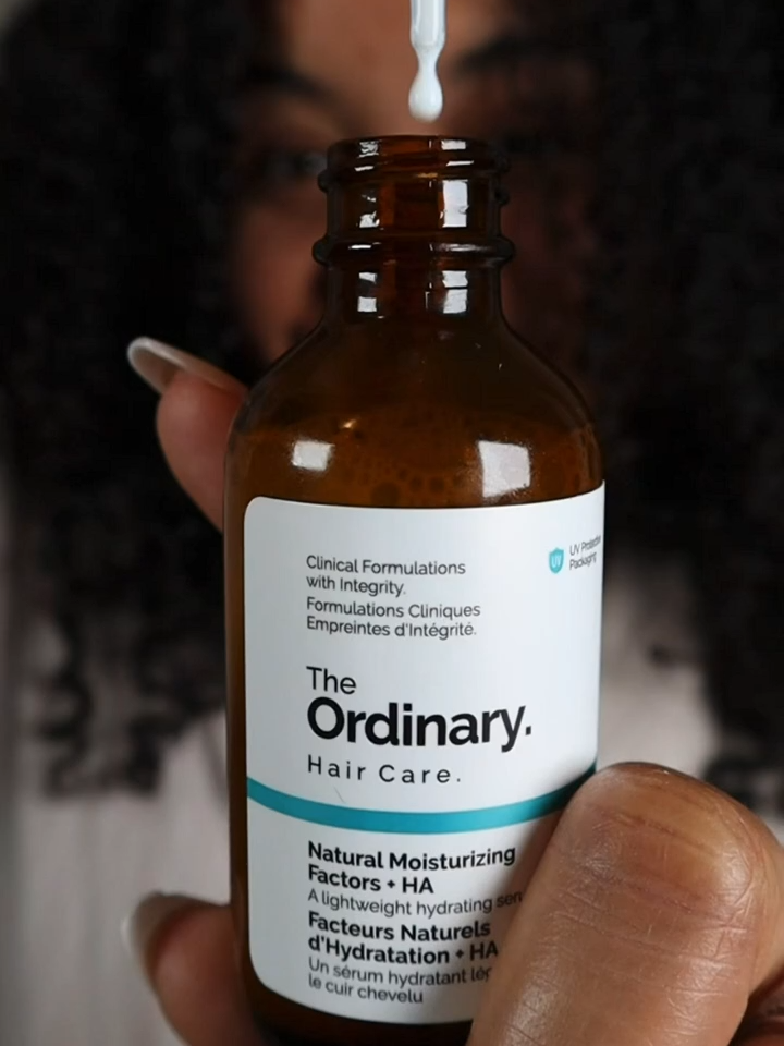 Give your scalp the advanced support it deserves. The Ordinary Multi-Peptide Serum for Hair Density uses a highly concentrated 21.5% blend of powerful hair technologies (like REDENSYL™, Procapil™, and CAPIXYL™) to help hair look thicker, denser, and fuller. Apply nightly to a clean, dry scalp—no rinsing needed! Start your transformation today. Available now at beautyaura.store. Hashtags: #TheOrdinary #HairDensity #HairGrowthSerum #MultiPeptide #FullerHair #ScalpCare #BeautyAura #AdvancedSkincare #HairTreatment