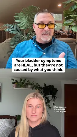 I’ll never forget the day a doctor told me my bladder pain was all in my head. He looked me straight in the eye, said nothing was physically wrong, and referred me to a psychologist. I wanted to punch him in the face (I didn’t, but man I wanted to) Because what I was feeling was real. It felt like I was peeing fire 24/7…there had to be something physically wrong with me or SOME explanation. This moment broke something in me.  So when Dan said this in our podcast convo, I had a visceral reaction because I simply can’t forget the way that statement made me feel. If you’ve ever been dismissed, gaslit, or made to feel crazy for what you're living through, this episode of IC You is for you. Listen now on Apple Posdasgs, Spotify, and YouTube! #interstitialcystisis #overactivebladder #chronicillness #neuroplasticity #mindbody 