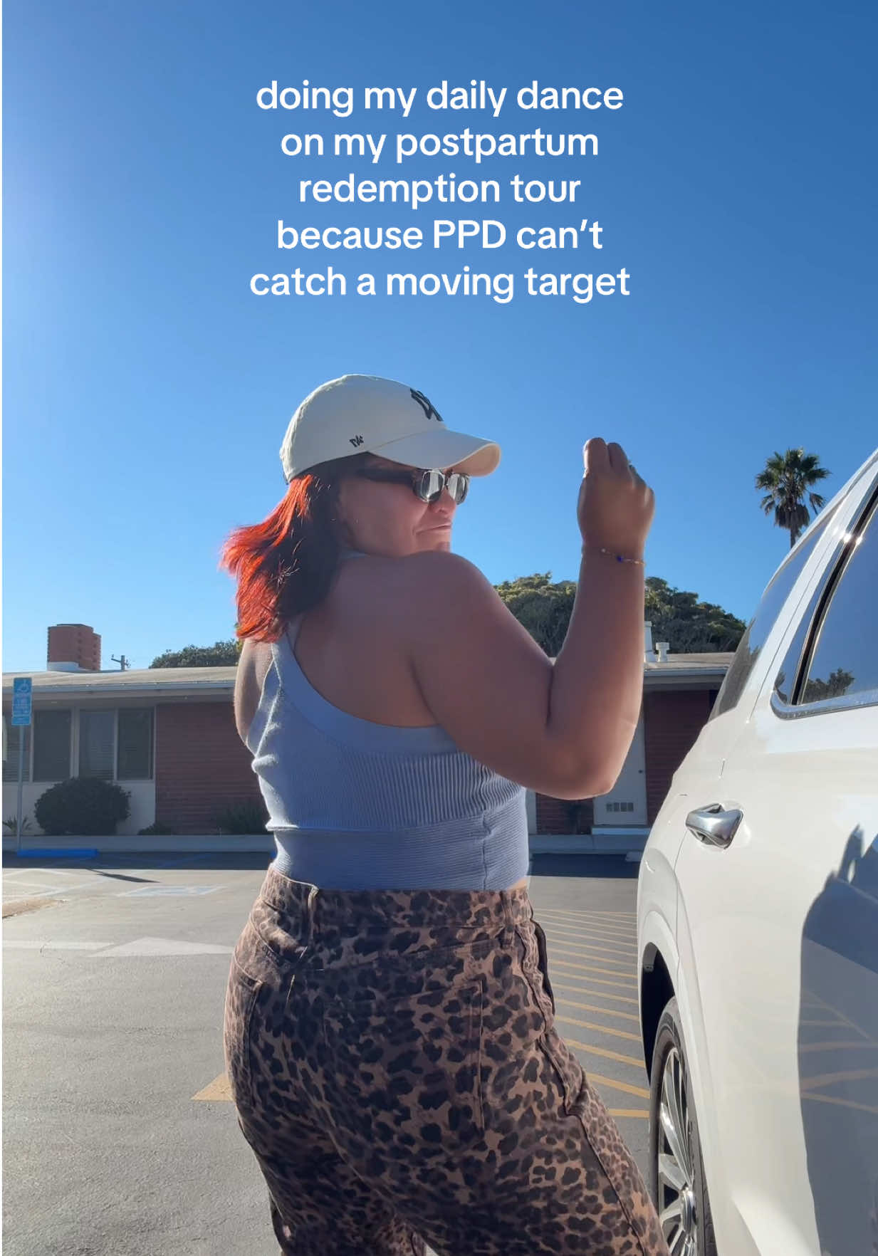 it’s trying to catch me this week but I’m dancing for my life out here okay!!! #ppd #postpartumdepression #danceitout #postpartumjourney #fyp 