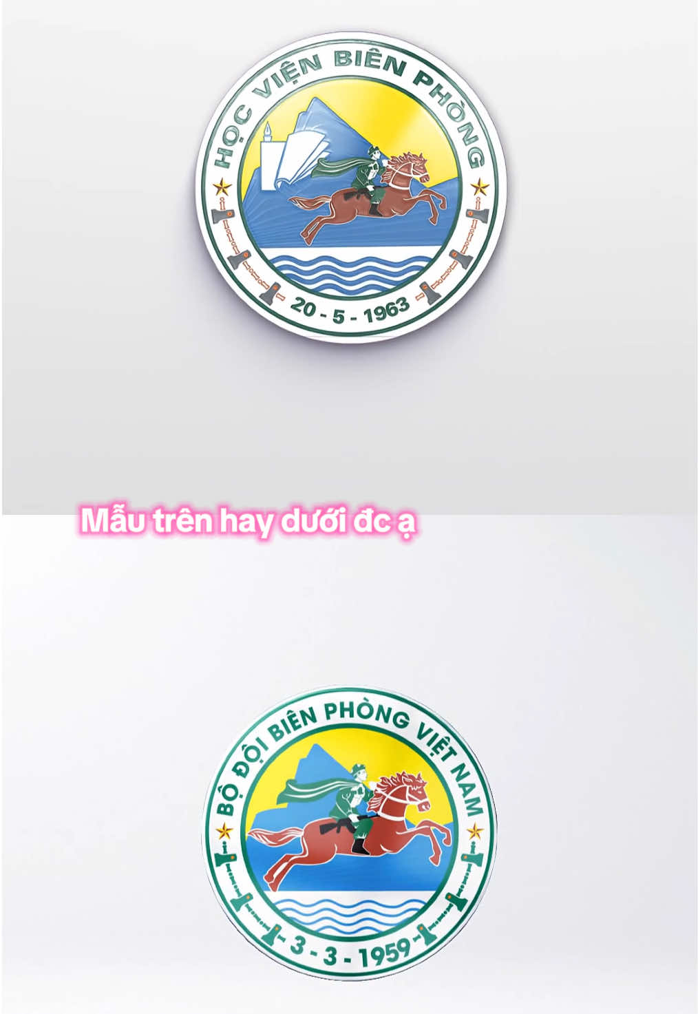 Học viện Biên Phòng hay Bộ đội Biên Phòng được. Mời 500 ae Biên Phòng lựa #intrologo12 #logo #intro #xh #bodoibienphong 