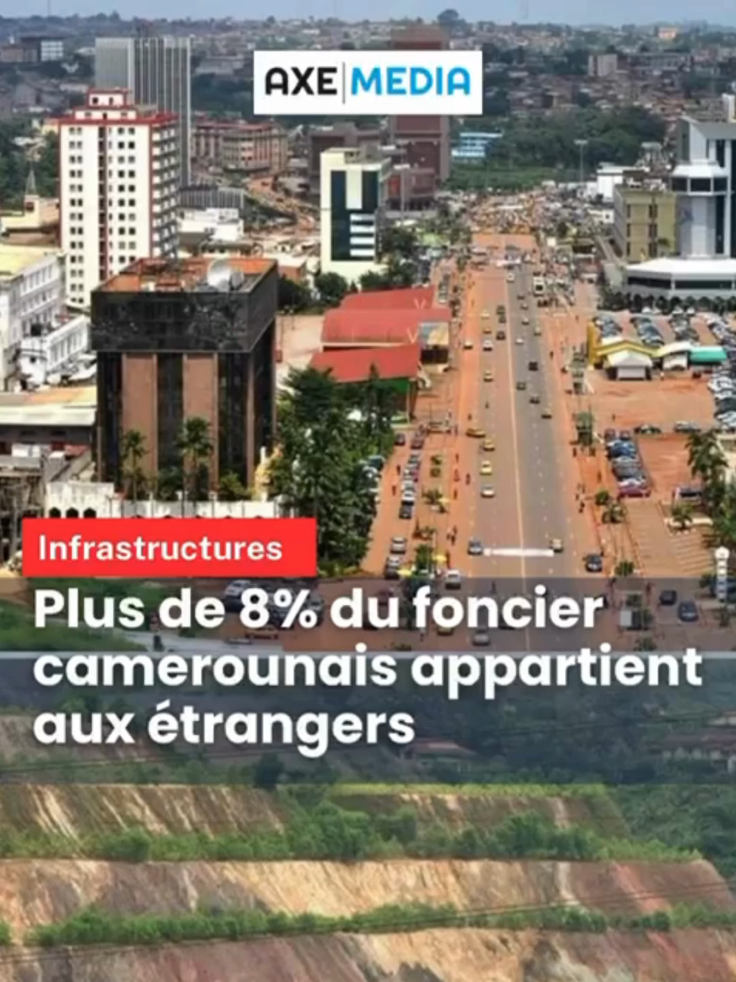 🌍 4 millions d’hectares cédés à des étrangers. Le Cameroun est le 3ᵉ pays au monde le plus touché par l’accaparement des terres. Des entreprises étrangères contrôlent plus de 8 % du territoire national. Souveraineté alimentaire, écologie, justice sociale : 👉 Quel avenir pour nos terres ? #AxeMedia #Foncier #Agriculture #Investisseurs #camerountiktok🇨🇲