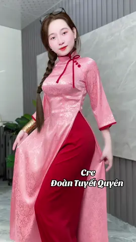 Trả lời @NÀNG BÉO ÁO DÀI TRUYỀN THỐNG MẶC TẾT , TIỆC CƯỚI , Làm qua cho giáo viên 20/11 #aodaivietnam #aodaitruyenthong #aodaitet #aodaibungmam #DOANTUYETQUYEN 