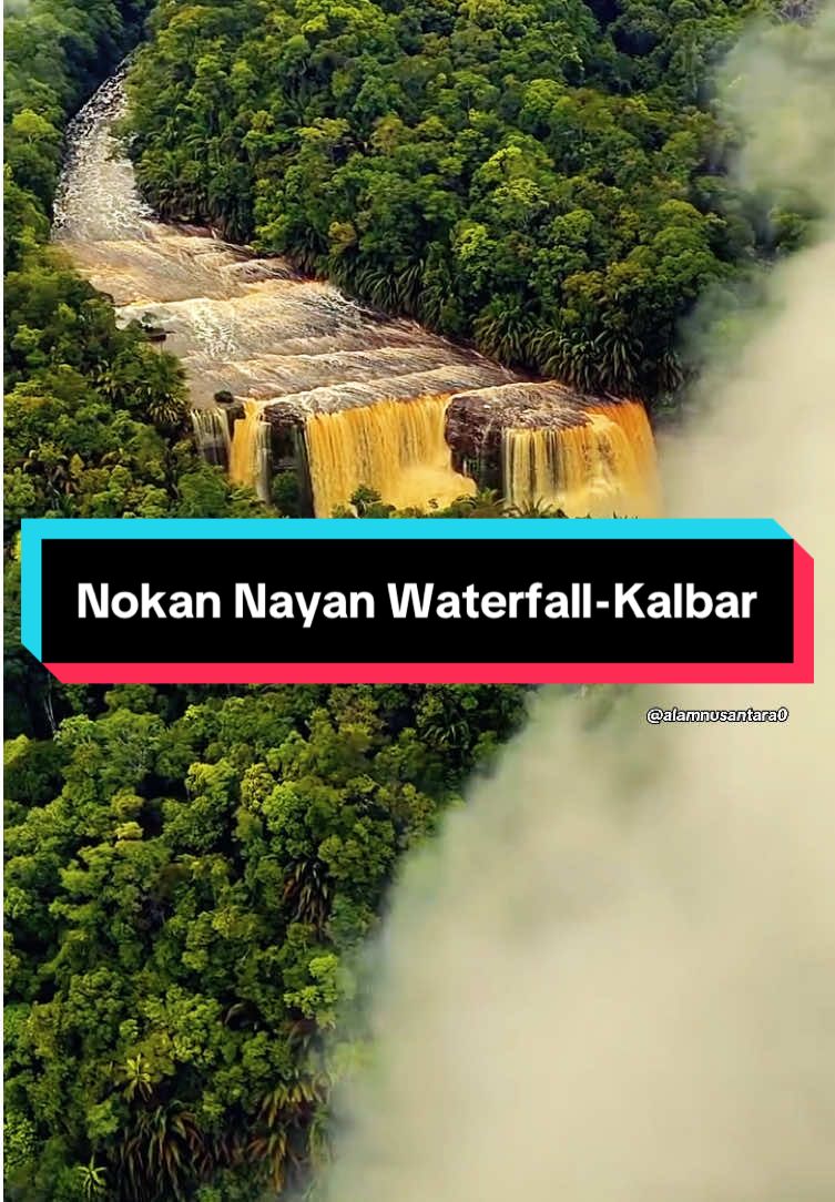 Air Terjun Nokan Nayan berlokasi di Nanga Menantak,kecamatan Ambalau, Kabupaten Sintang, Kalimantan Barat. #waterfall #wonderfulindonesia #pesonaindonesia #pariwisata #fyp 