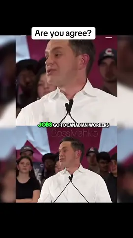 Are you agree?  Poilievre: 